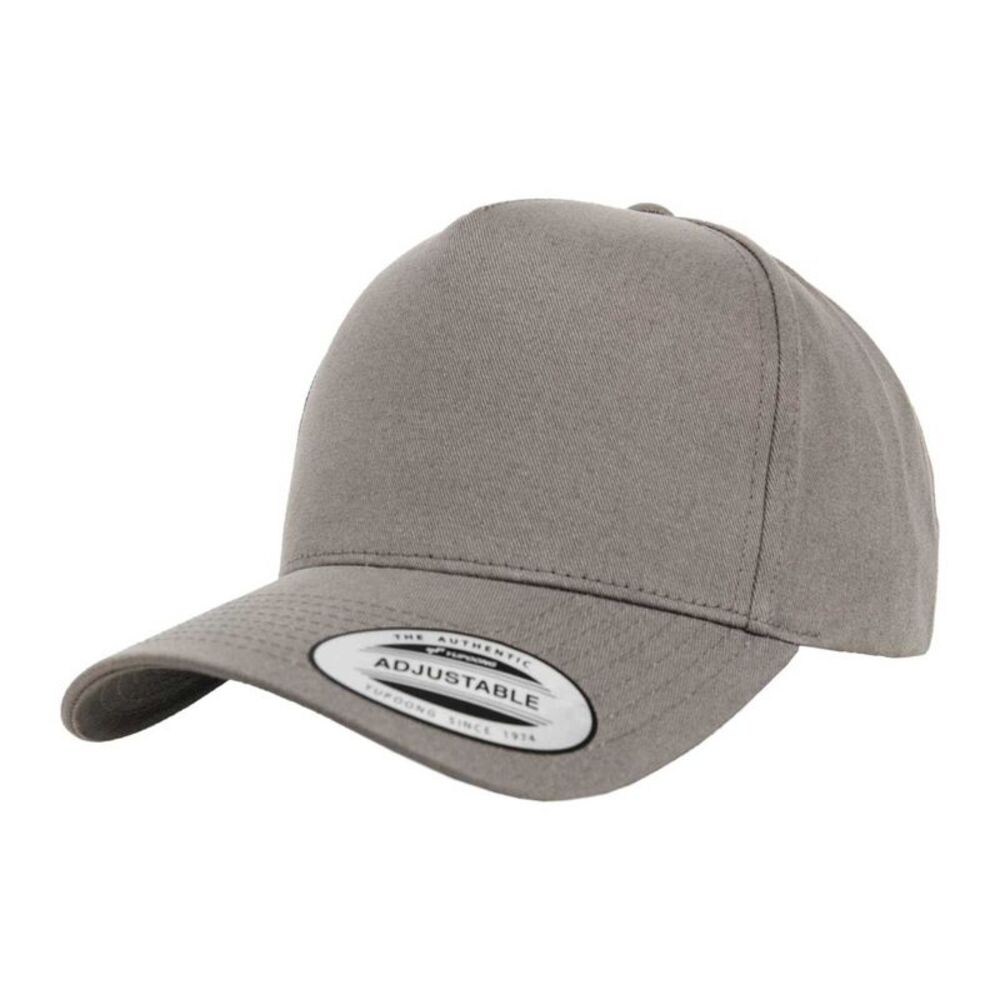 Flexfit Classic 5 Panel Baseball Cap / Gray